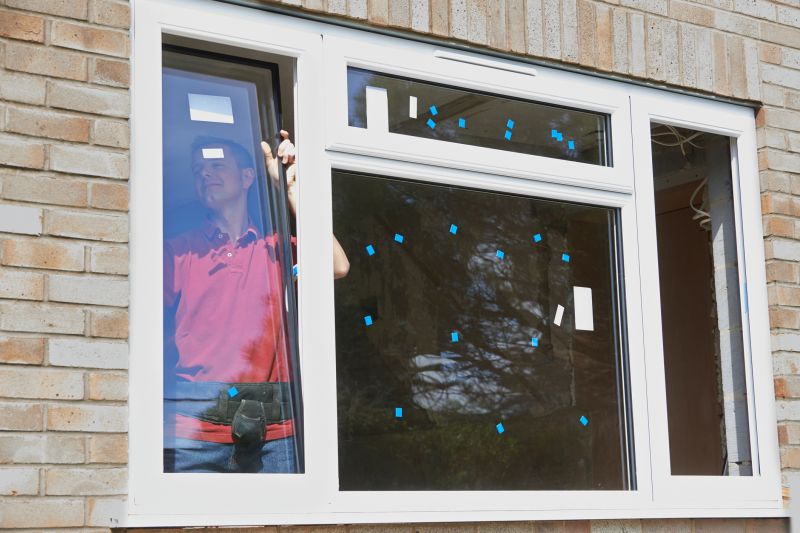 Exterior View of a Window Installation